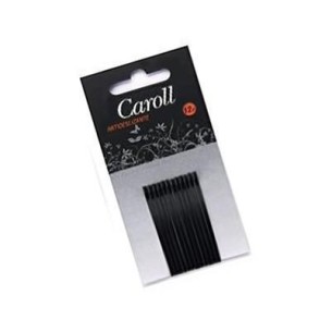 Black Caroll Fork 12 units. -Hairpins, clips and hair ties -AG