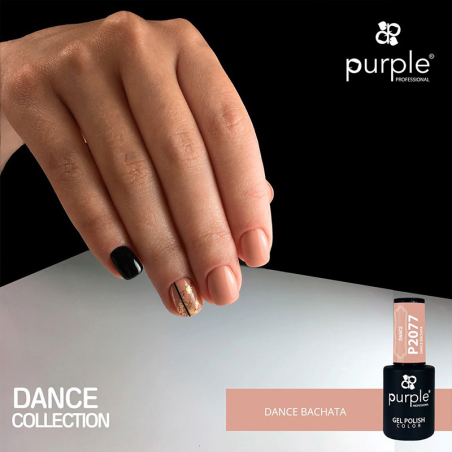 Verniz Gel Dance Bachata P2077 Purple Professional -Esmalte semipermanente -Purple Professional