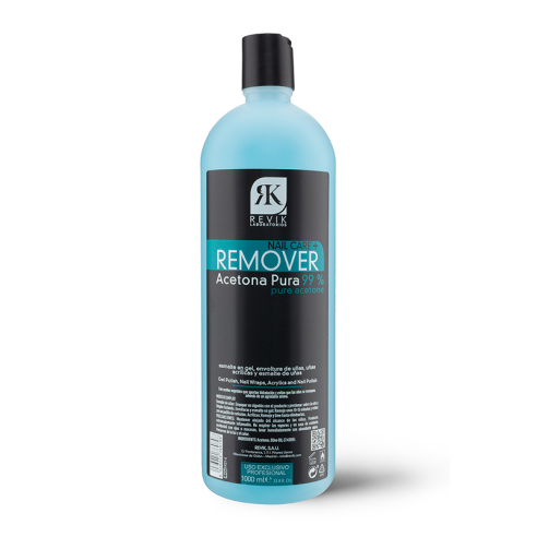 Acétone pure REMOVER 99% Revik 1L -Traitements de dissolvant pour vernis à ongles -Revik