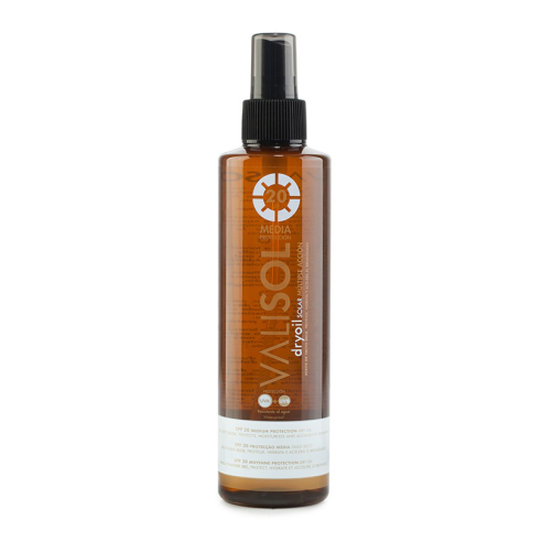 Solar oil with accelerator SPF20 Valisol 250ml. -solar -Valquer