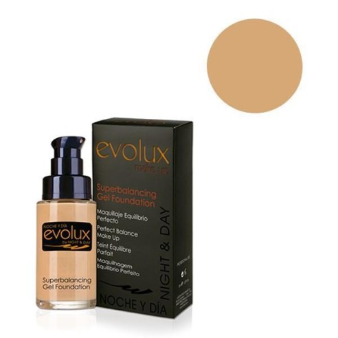 Superbalancing Gel Foundation 25 -Cara -Evolux Make Up Superbalancing Gel Foundation 25 -Cara -Evolux Make Up