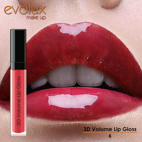 Brillo de Labios Voluminizador Evolux N.6 -Labios -Evolux Make Up