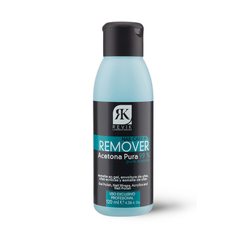 Pure acetone REMOVER 99% Revik 120 ml -Nail polish remover treatments -Revik