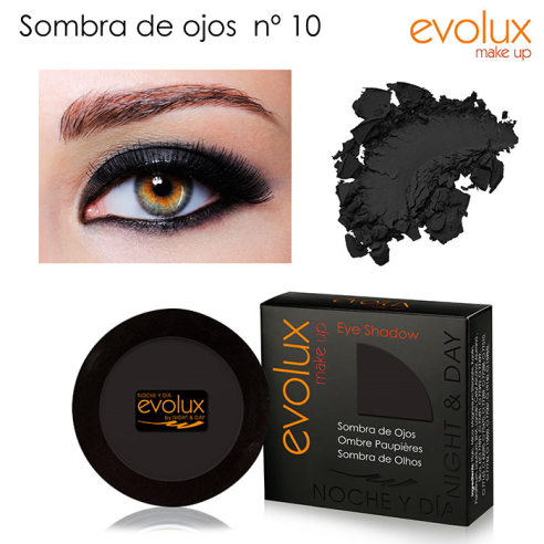 Sombra Evolux n. 10 -Olhos -Evolux Make Up