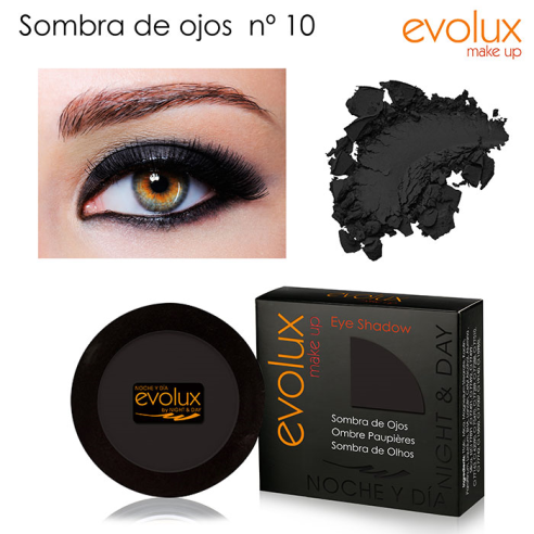 Sombra Evolux nº 10 -Olhos -Evolux Make Up
