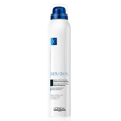 L'Oreal Black Serioxyl Spray 200ml -Tratamentos de cabelo e couro cabeludo -L'Oreal