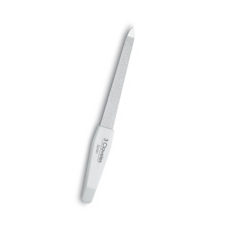 Saphirfeile 13cm Chrom -Utensilien Zubehör -3 Claveles