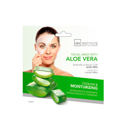 Máscara Facial Aloe Vera IDC INSTITUTE -Máscaras e esfoliantes -IDC Institute