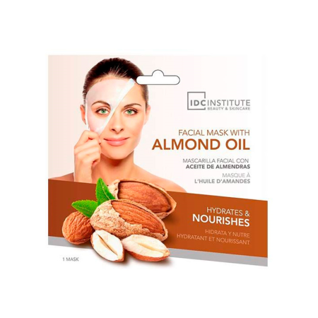 Mascarilla Facial Aceite de Almendra IDC INSTITUTE -Mascarillas y exfoliantes -IDC Institute