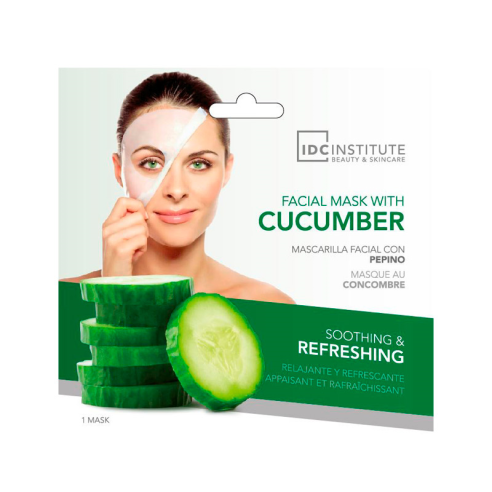 Mascarilla Facial Pepino IDC INSTITUTE -Mascarillas y exfoliantes -