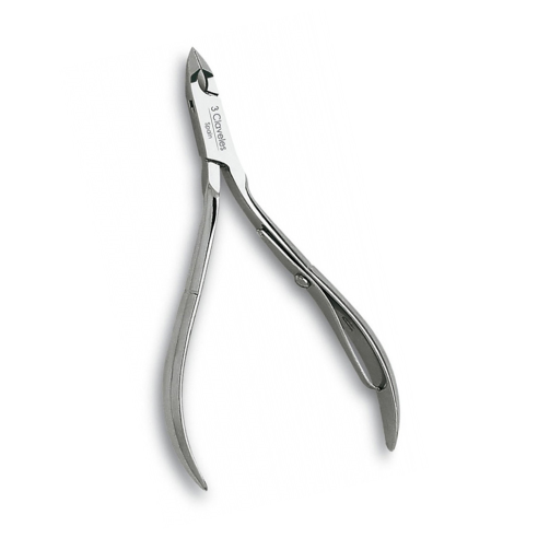 Pinza per cuticole con maschio e femmina, taglio 7 mm -Accessori per utensili -3 Claveles
