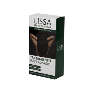 Pack entretien post-lissage Lissa 500ml -Permanentes et lissage -Lissa