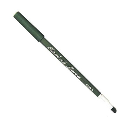 Grüner Eyeliner -Augen -Elisabeth Llorca