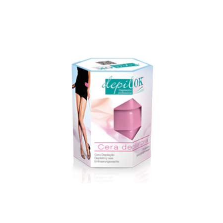 Cera Depilatoria Pastillas Rosa Depil Ok 300g -Depilación con cera -Depil OK