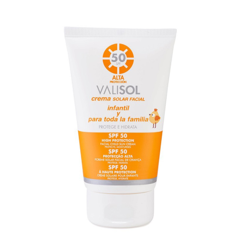 Crema Solare Viso Bambini SPF50 100ml -Solare -Valquer