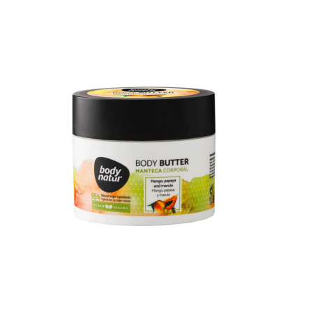 Mango- und Papaya-Körperbutter Body Natur 200 ml -Feuchtigkeitscremes -