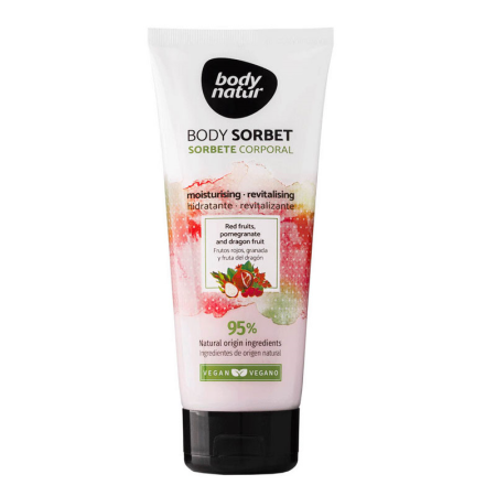 Rote Früchte Körpersorbet Body Natur 200ml -Feuchtigkeitscremes -