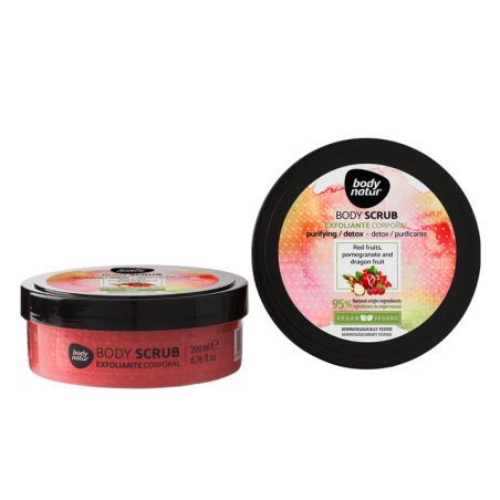Body Natur Rote Früchte Körperpeeling 200ml -Peelings -