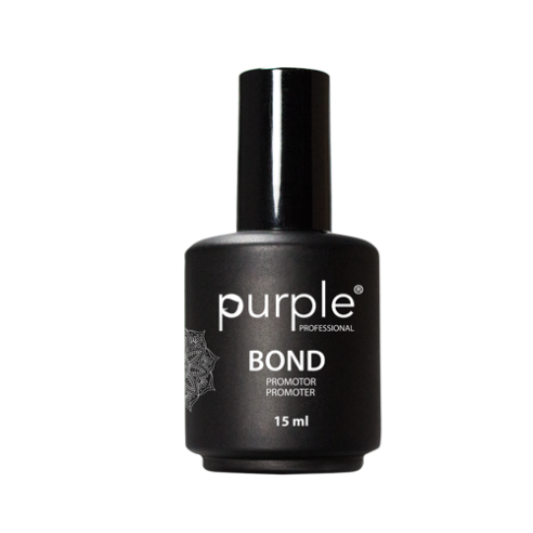 Bond Promoter 15ml Violet -Traitements de dissolvant pour vernis à ongles -Purple Professional