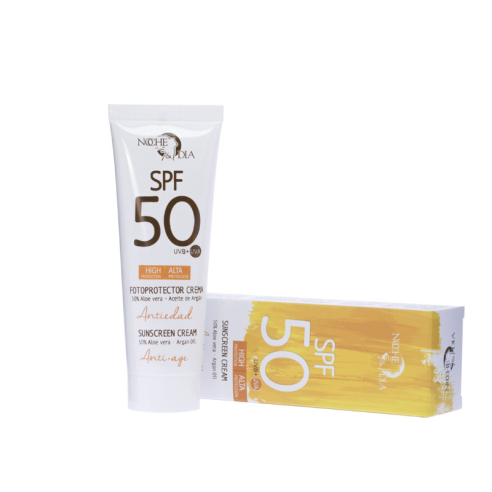 Creme Solar Facial SPF 50 75ml N&D -solar -Noche & Día