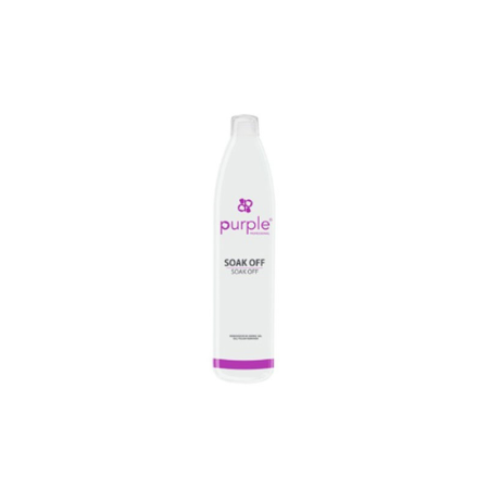 Soak Off Remover Purple 500ml -Tratamientos Quitaesmaltes -Purple Professional