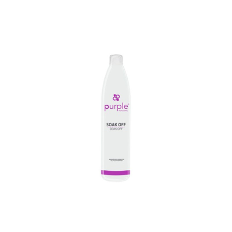 Dissolvant Soak Off Purple Professional 500ml -Dissolvants et dépose -Purple Professional