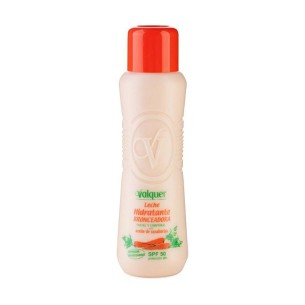 Leche Bronceadora Valquer Zanahorias SPF 50 500ml. -Sunscreens and Tanning Activators -Valquer