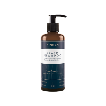 Shampoo da barba Kinmen 250ml -Barba e baffi -KIN Cosmetics