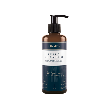 Kinmen Beard Bartshampoo 250ml -Bart und Schnurrbart -KIN Cosmetics