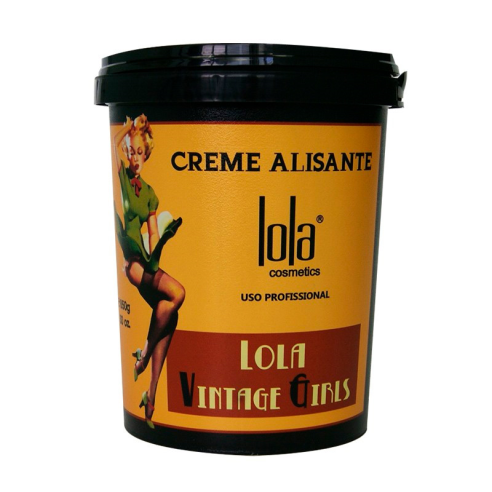 Vintage Girls Creme Suavizante Lola Cosmetics 850g -Permanente e endireitado -Lola Cosmetics