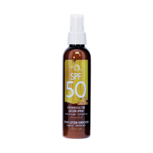 Loção Solar Spray FPS-50 N&D 150ml. -solar -Noche & Día