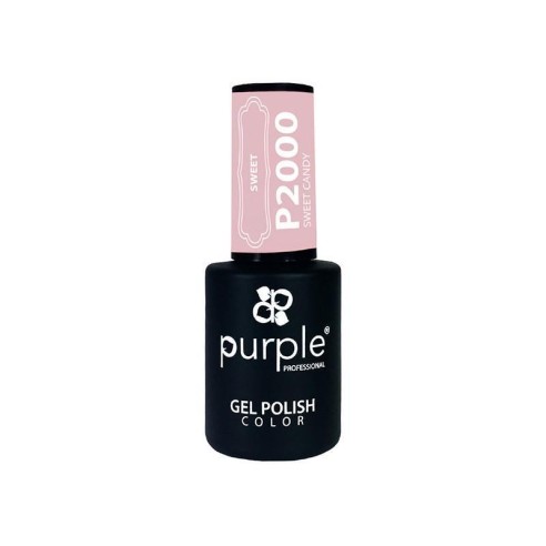 Esmalte Gel Sweet Candy Purple N.2000 -Vernis semi permanents -Purple Professional