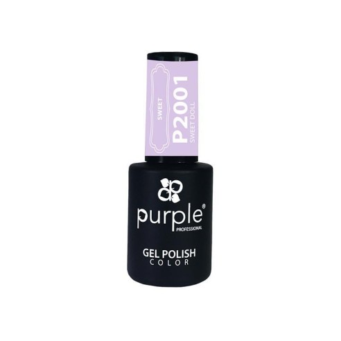 Esmalte Gel Sweet Doll Purple N.2001 -Vernis semi permanents -Purple Professional