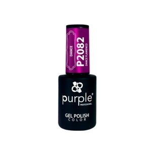 Dance Flamenco 2082 Purple gel polish -Semi permanent enamel -Purple Professional
