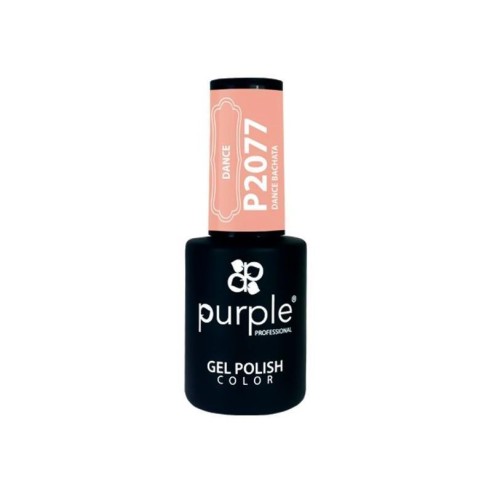 Gel Polish Dance Bachata 2077 Purple Professional -Esmalte semipermanente -Purple Professional