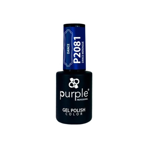 Gel polish Dance Merengue 2081 Purple -Semi permanent nail polishes -Purple Professional