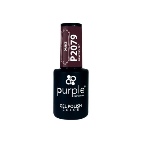 Dance Bolero Gel polonês 2079 roxo -Esmalte semipermanente -Purple Professional