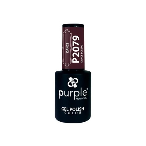 Esmalte Gel P2079 Dance Bolero Purple Professional -Esmalte semi permanente -Purple Professional