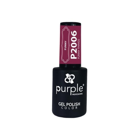 Esmalte Gel Funny Things Purple Nº2006 -Semi permanent enamel -Purple Professional