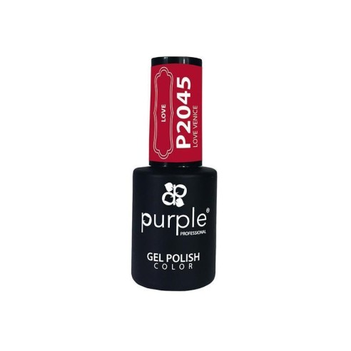 Gel enamel Love Venice Purple N.2045 -Semi permanent nail polishes -Purple Professional