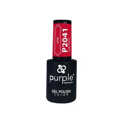 Esmalte Gel P2041 Love Porto Purple Professional -Esmalte semi permanente -Purple Professional