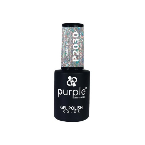 Gel Enamel Make A Wish Today Purple N.2030 -Semi permanent nail polishes -Purple Professional