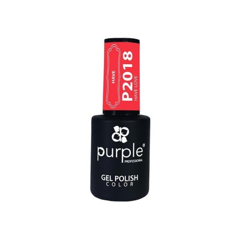 Have Love Purple Gel Polish Nº2018 -Semi permanent nail polishes -Purple Professional