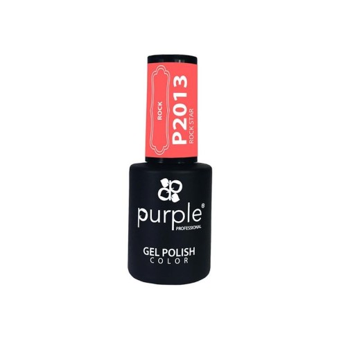 Esmalte Gel Rock Star Purple N.2013 -Vernis semi permanents -Purple Professional