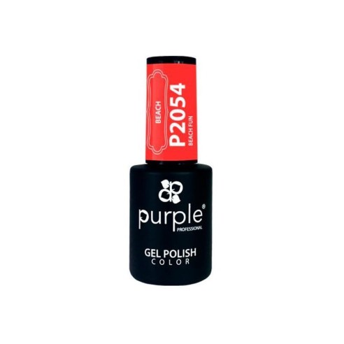Beach Fun Gel Polish 2054 Purple -Semi permanent enamel -Purple Professional