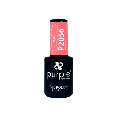 Gel polish Beach Time 2056 Purple -Semi permanent nail polishes -Purple Professional