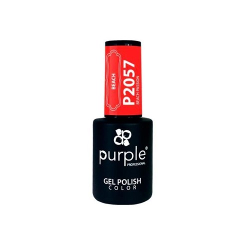 Gel polish Beach Passion 2057 Purple -Semi permanent enamel -Purple Professional