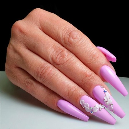 Smalto Gel P2034 Make A Wish Princess Purple Professional -Smalti Semipermanenti -Purple Professional 2