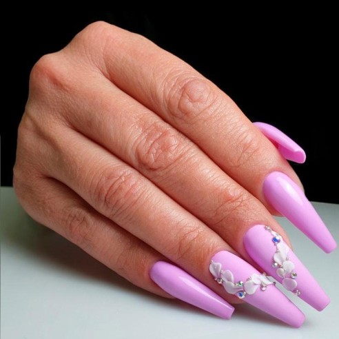 Smalto Gel P2034 Make A Wish Princess Purple Professional -Smalti Semipermanenti -Purple Professional