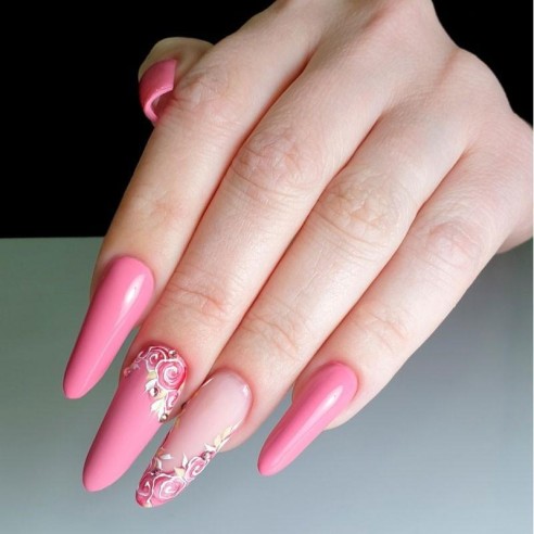 Gel Polish Work With Love Purple N.2025 -Semi permanent nail polishes -Purple Professional